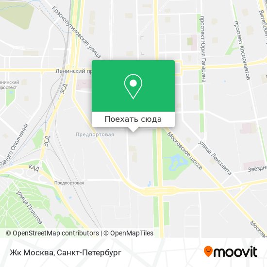 Карта Жк Москва