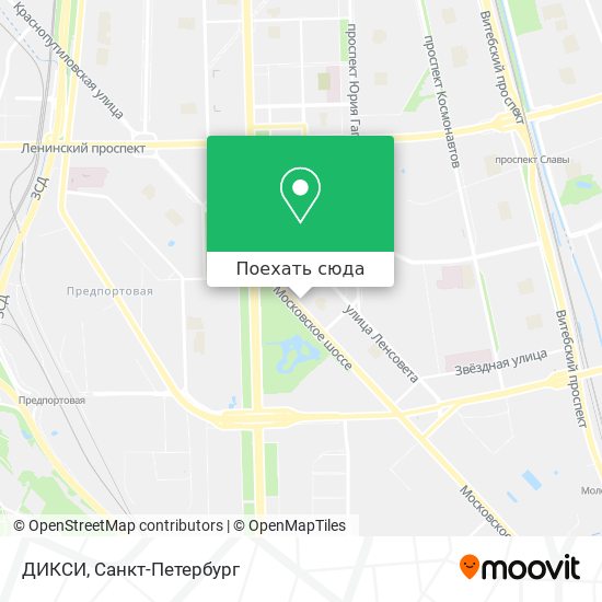 Карта ДИКСИ