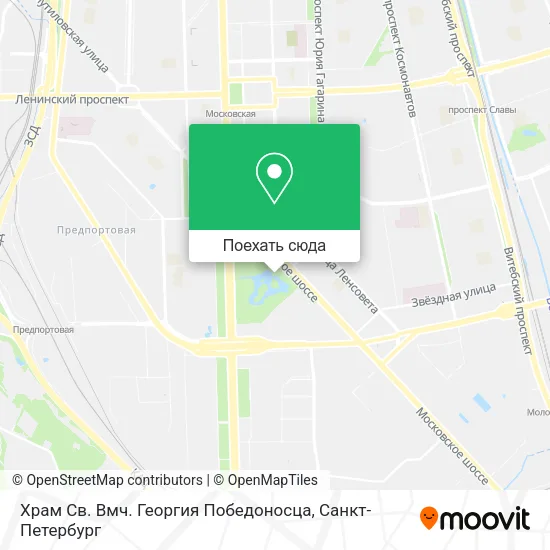 Карта Храм Св. Вмч. Георгия Победоносца
