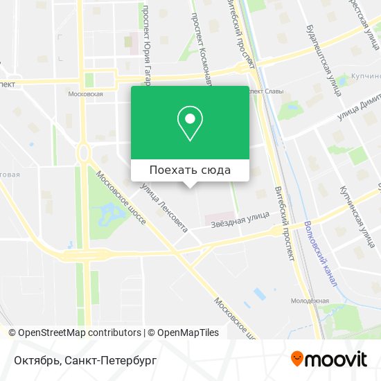 Карта Октябрь