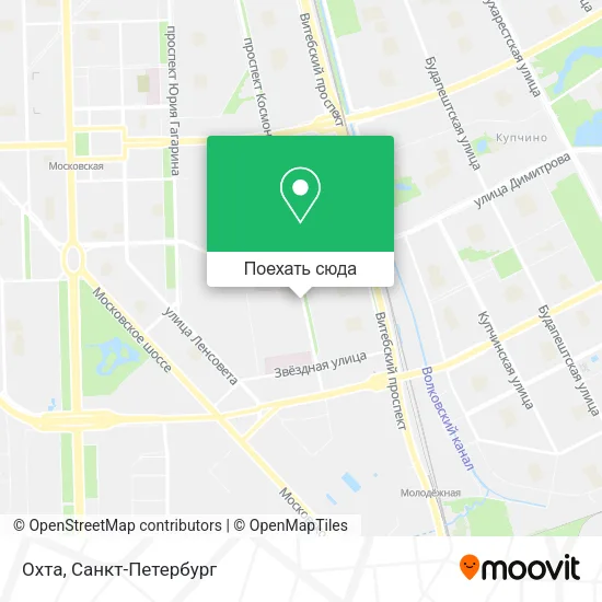 Карта Охта