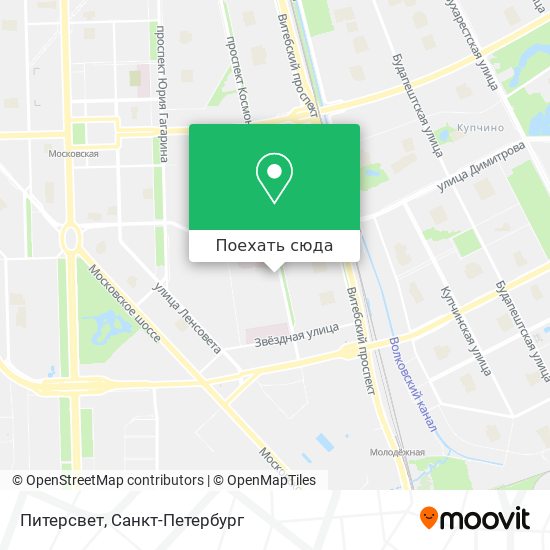 Карта Питерсвет