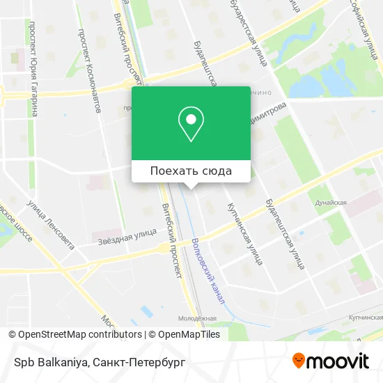 Карта Spb Balkaniya