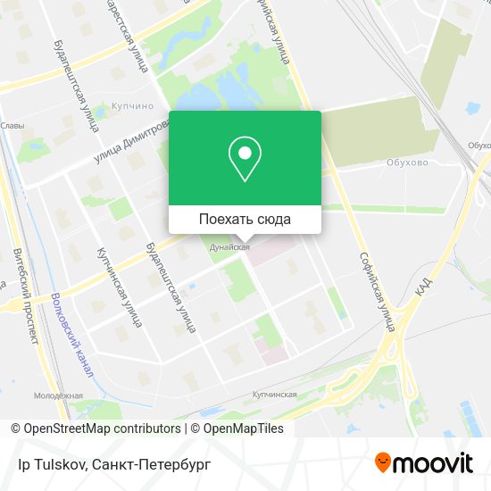 Карта Ip Tulskov
