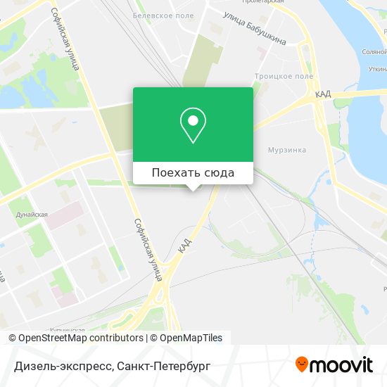 Карта Дизель-экспресс