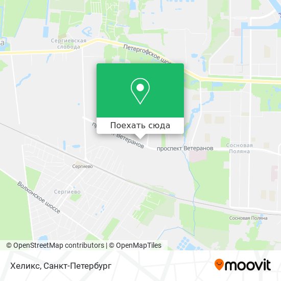 Карта спб хеликс