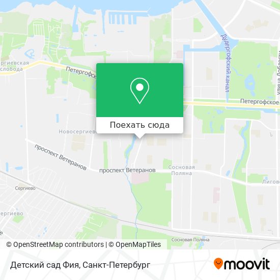 Карта Детский сад Фия