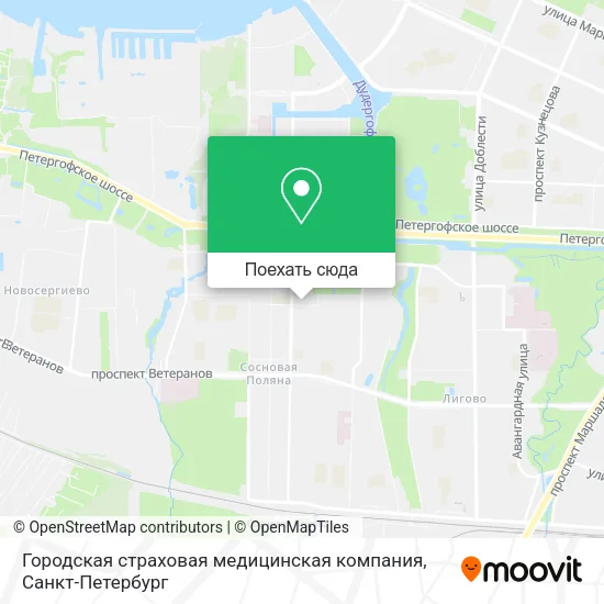 Карта Городская страховая медицинская компания