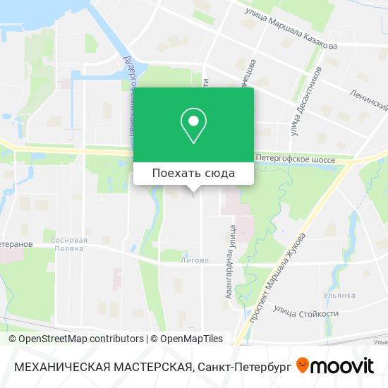 Карта МЕХАНИЧЕСКАЯ МАСТЕРСКАЯ