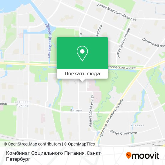Карта Комбинат Социального Питания