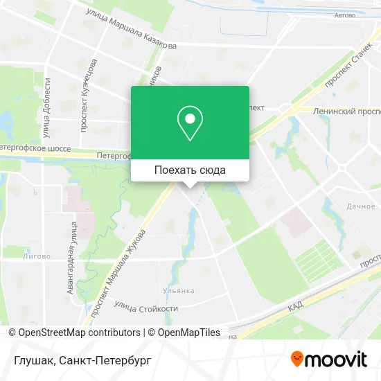 Карта Глушак