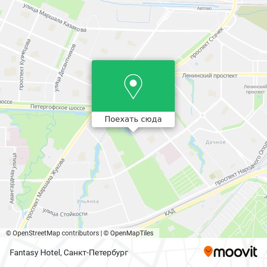 Карта Fantasy Hotel