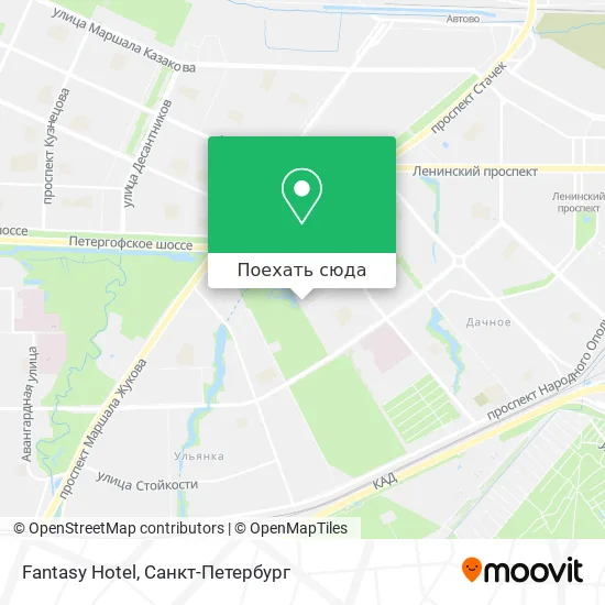 Карта Fantasy Hotel