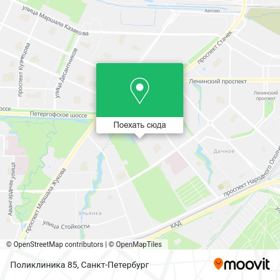 Карта Поликлиника 85