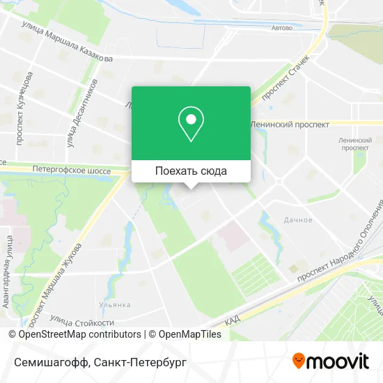 Карта Семишагофф