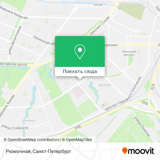 Карта Рюмочная
