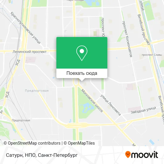Карта Сатурн, НПО
