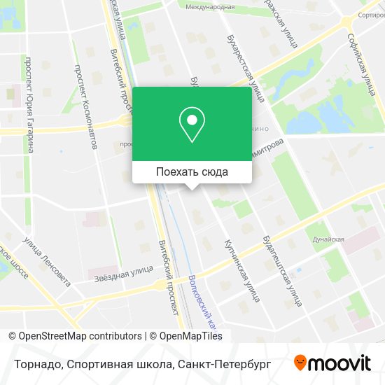 Карта Торнадо, Спортивная школа