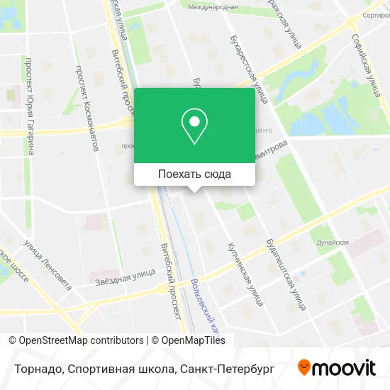 Карта Торнадо, Спортивная школа