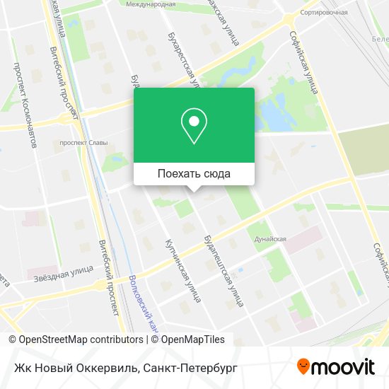 Карта Жк Новый Оккервиль