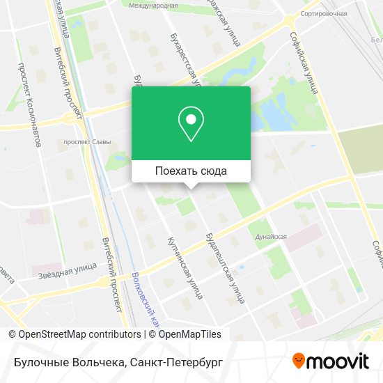 Карта Булочные Вольчека
