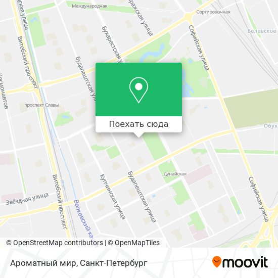 Карта Ароматный мир