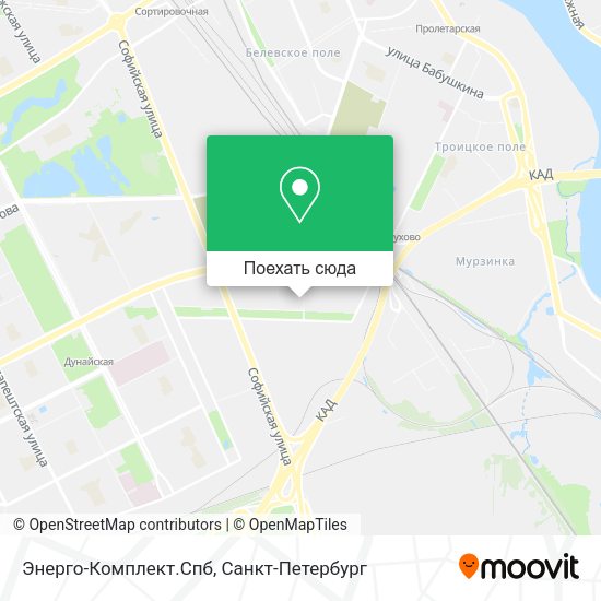 Карта Энерго-Комплект.Спб