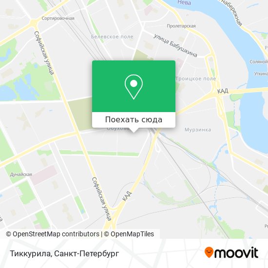 Карта Тиккурила