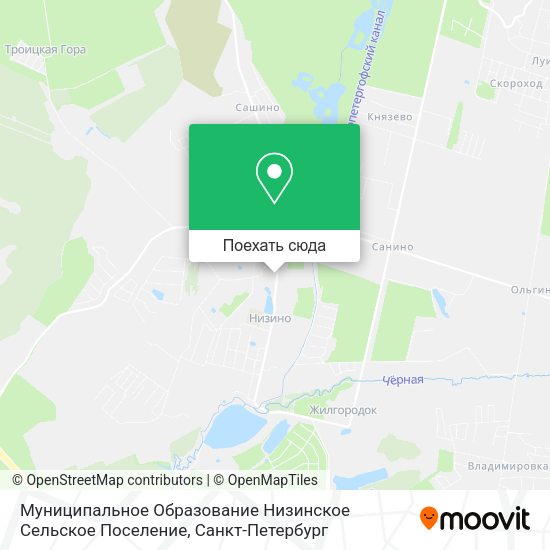 Карта Муниципальное Образование Низинское Сельское Поселение