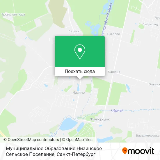 Карта Муниципальное Образование Низинское Сельское Поселение