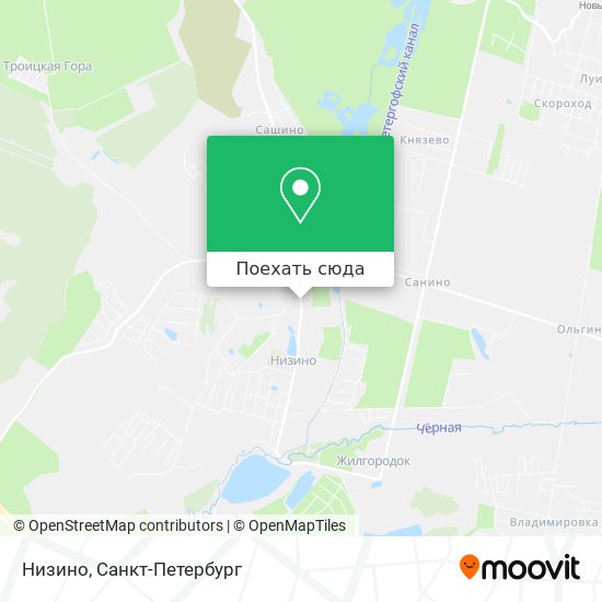 Карта Низино