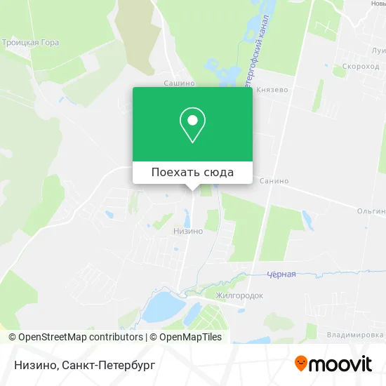 Карта Низино