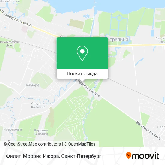 Карта Филип Моррис Ижора