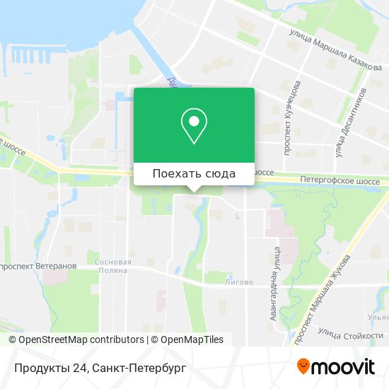 Карта Продукты 24