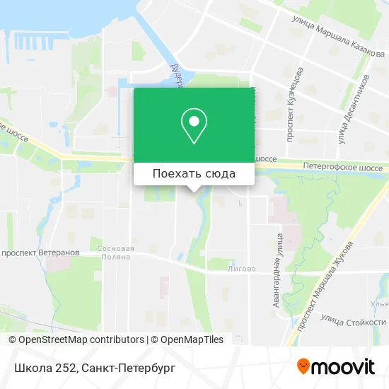 Карта Школа 252