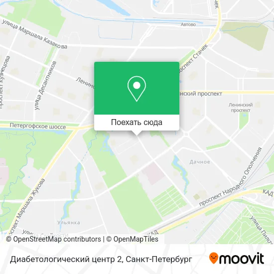 Карта Диабетологический центр 2