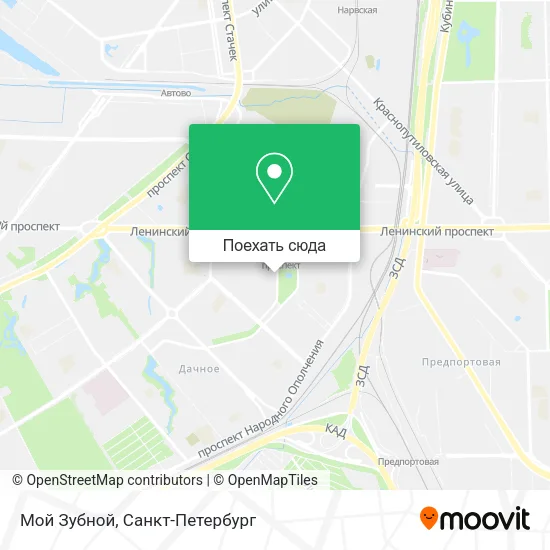 Карта Мой Зубной