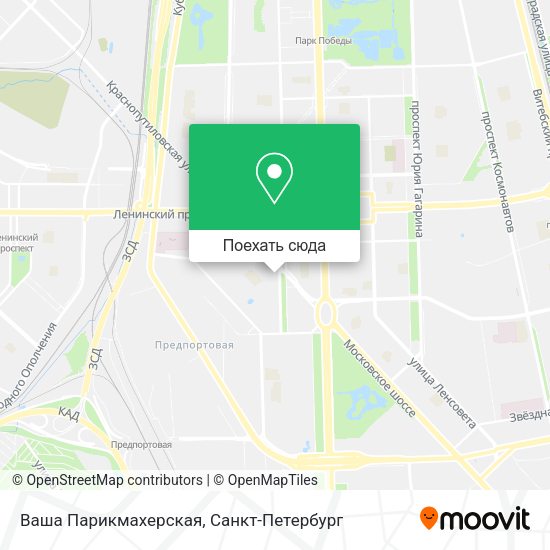 Карта Ваша Парикмахерская