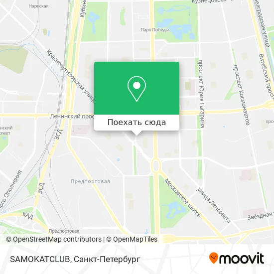 Карта SAMOKATCLUB