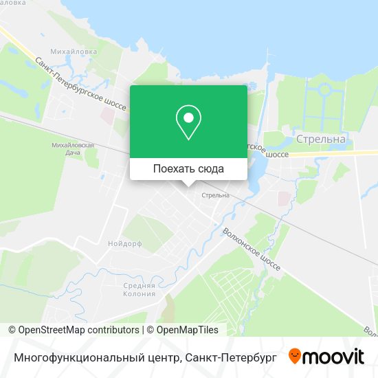 Карта Многофункциональный центр