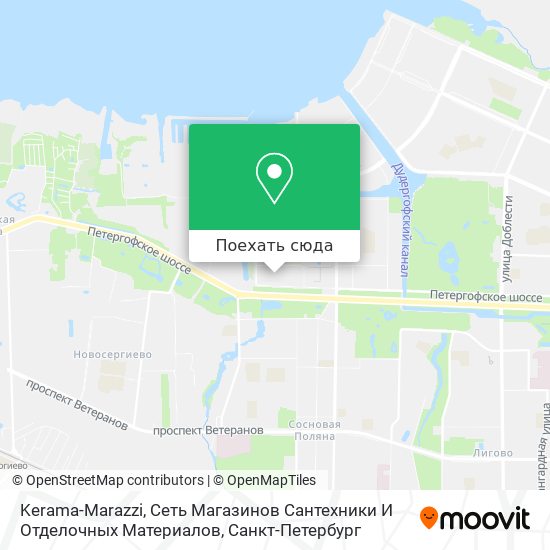 Карта Kerama-Marazzi, Сеть Магазинов Сантехники И Отделочных Материалов