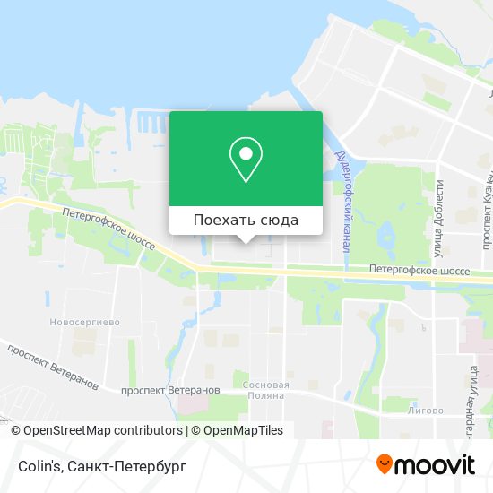 Карта Colin's