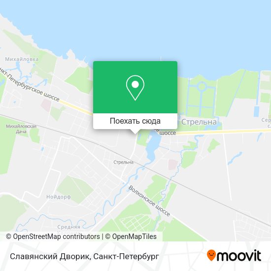 Карта Славянский Дворик
