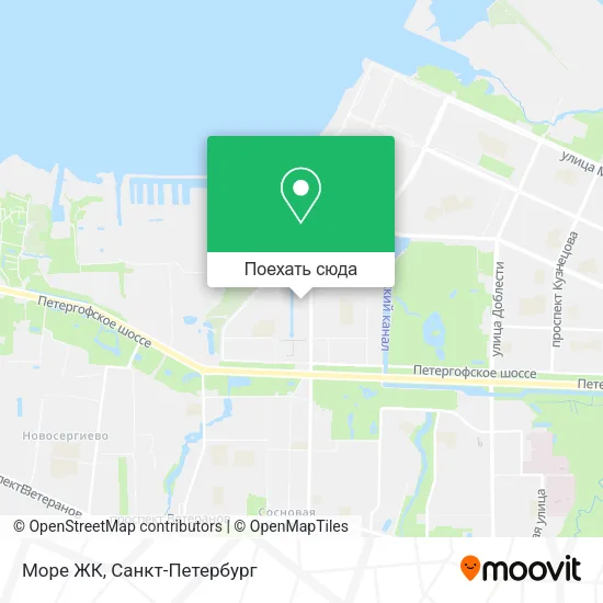 Карта Море ЖК