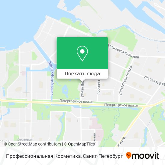 Карта Профессиональная Косметика