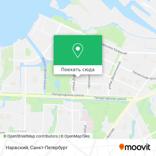 Карта Нарвский