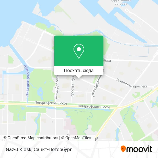Карта Gaz-J Kiosk