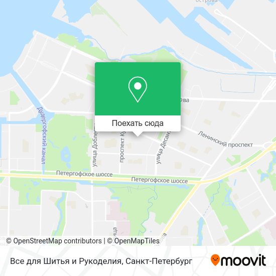 Карта Все для Шитья и Рукоделия