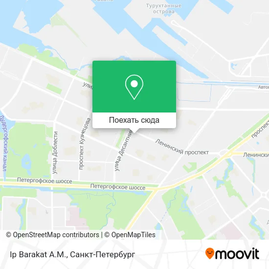 Карта Ip Barakat A.M.
