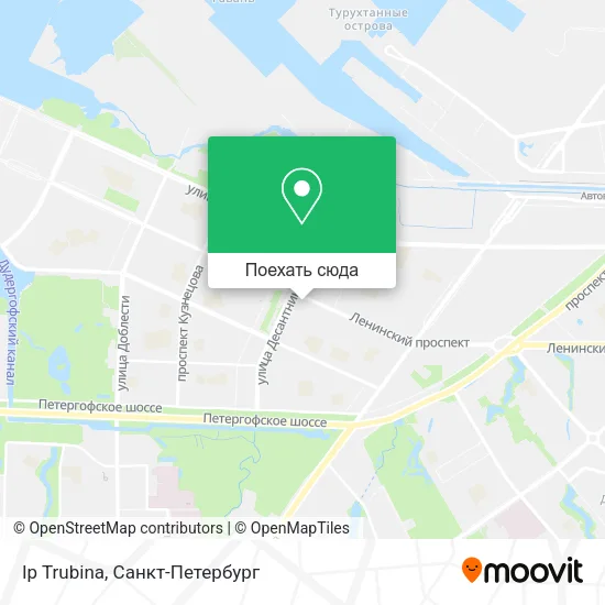 Карта Ip Trubina